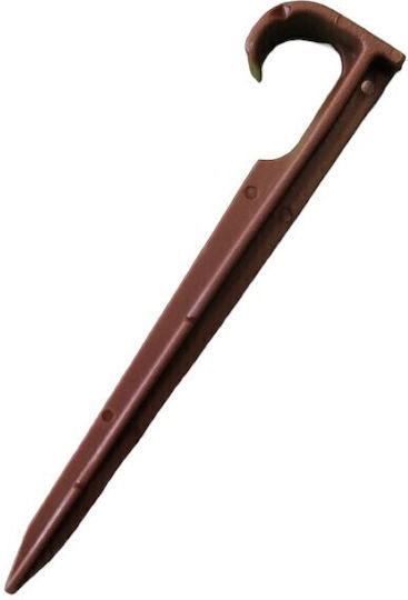 Palaplast Ground Hook Φ16 & Φ20 Length 14.5cm Brown Color 3112/1622