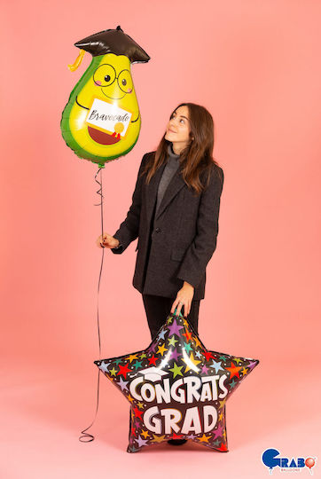 28" Μπαλόνι Αστέρι Αποφοίτησης Congrats Grad