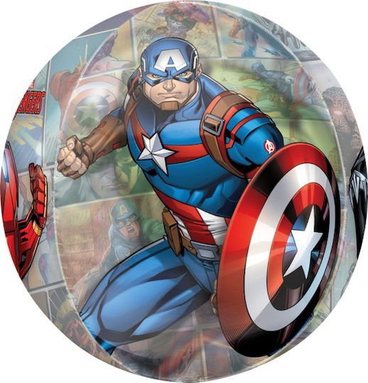 Balloon Foil Round Multicolour Avengers 40cm