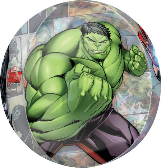 Balloon Foil Round Multicolour Avengers 40cm