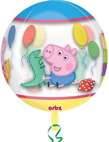 16" Peppa Wutz Orbz Ballon