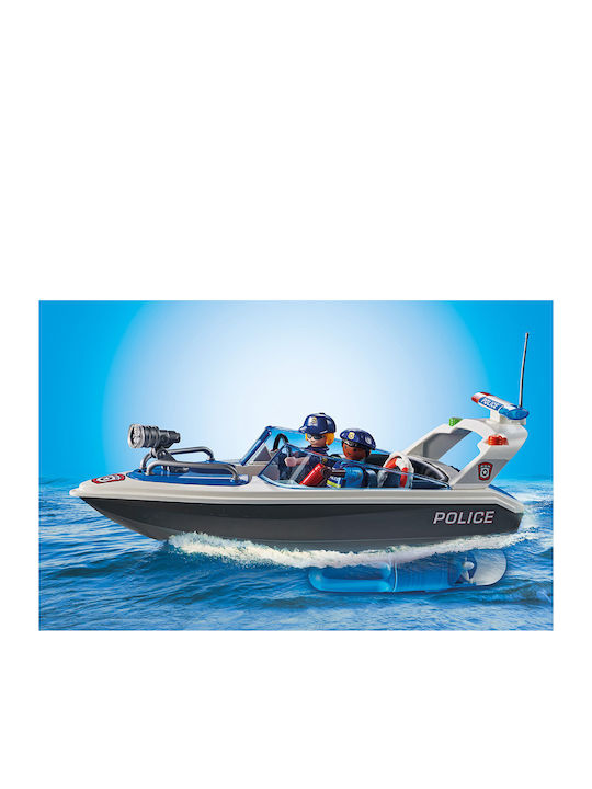 Παιχνιδολαμπάδα City Action Police Poscig On The Water για 4+ Ετών Playmobil