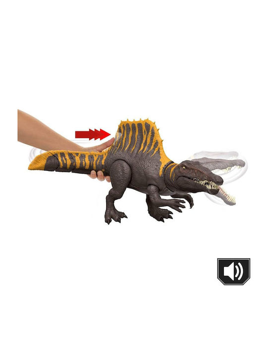 Jurassic World Rebirth Easter Candle with Toy - Spinosaurus with Double Attack and Sound Functions for 4+ Years Mattel