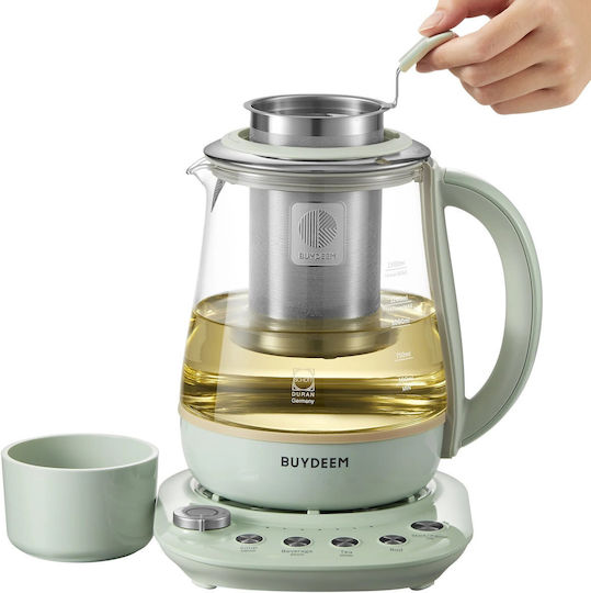 Buydeem Βραστήρας 1.5lt 1200W Πράσινος