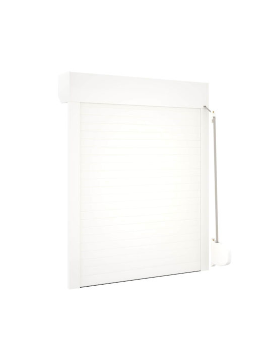 vidaXL Παντζούρι Ρολό Αλουμινίου Π70xΥ100cm