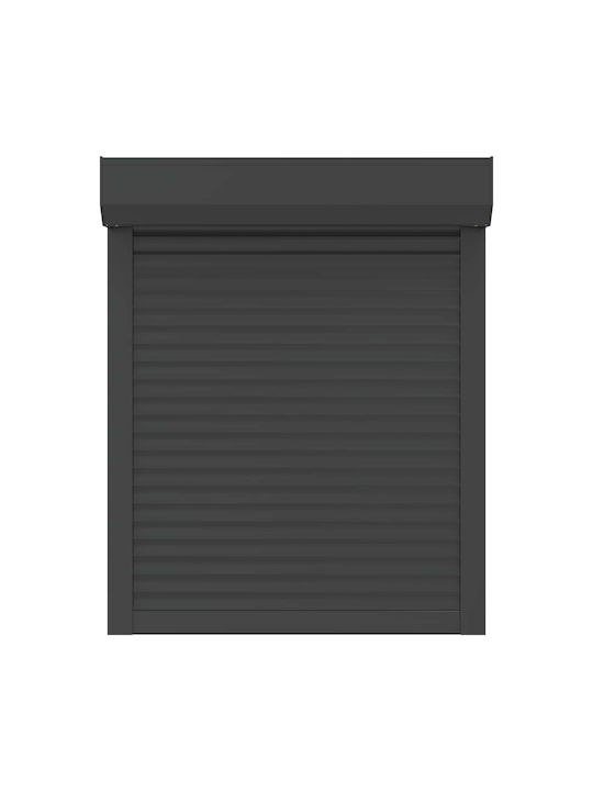 vidaXL Aluminium Fensterladen Rolle P70xH100cm