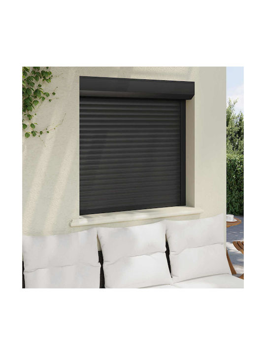 vidaXL Παντζούρι Ρολό Αλουμινίου Π100xΥ100cm
