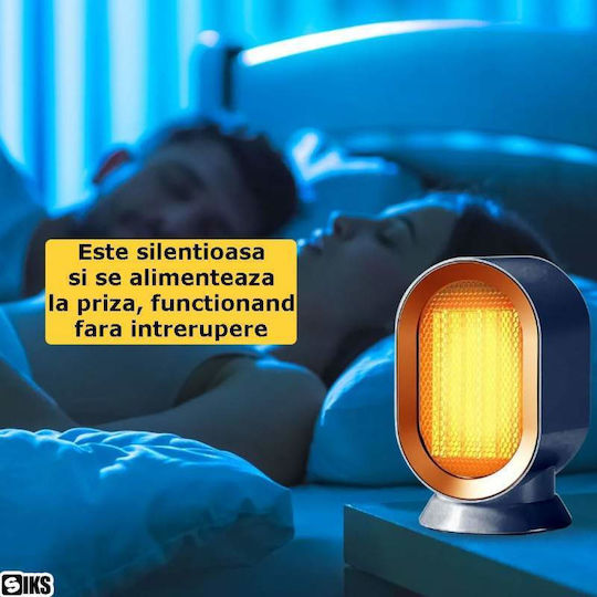 Αερόθερμο Δωματίου Δαπέδου Μπλε 1200W