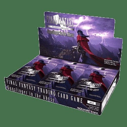 Final Fantasy Tcg Gunslinger In Abyss Booster Box 18 Boosters