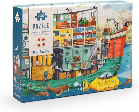 Puzzle Pentru Copii 200 Piese Moulin Roty