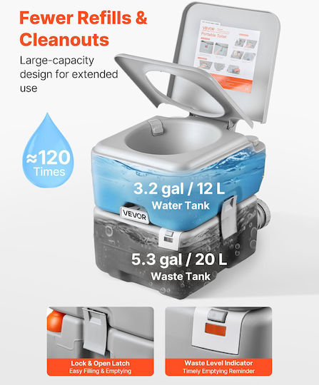Χημική Τουαλέτα Toilet 12lt