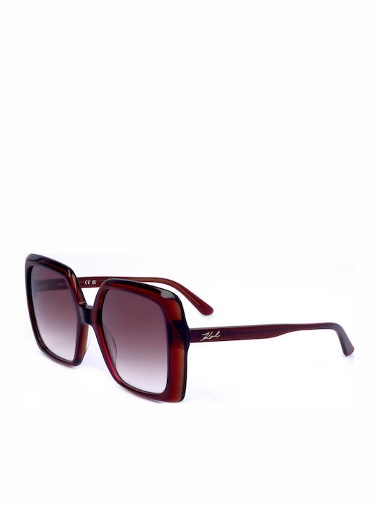 Karl Lagerfeld Women's Sunglasses with Brown Plastic Frame KL6059S-603
