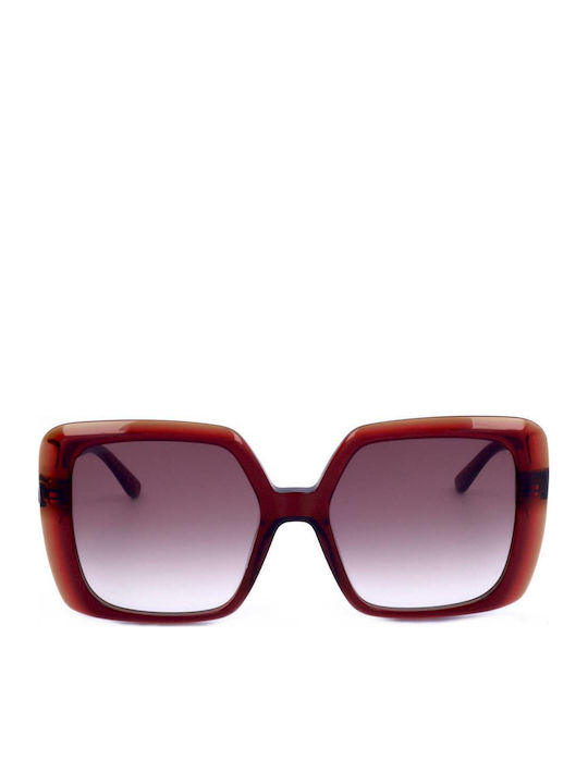Karl Lagerfeld Women's Sunglasses with Brown Plastic Frame KL6059S-603