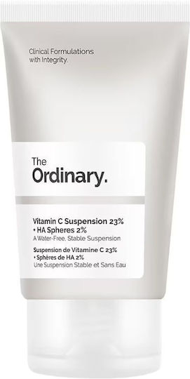 The Ordinary Vitamin C Suspension 23% + HA Spheres 2% 24ωρη Αναπλαστική Κρέμα Προσώπου με Βιταμίνη C & Πεπτίδια 30ml