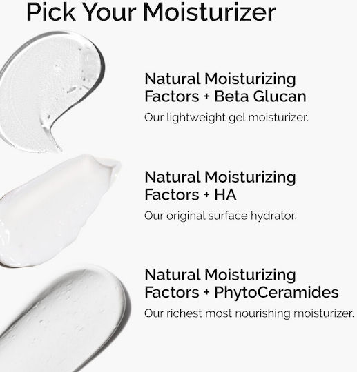 The Ordinary Natural Moisturizing Factors & HA Hydrators and Oils 24h Face Cream for Moisturizing & Restoring with Hyaluronic Acid & Ceramides 100ml