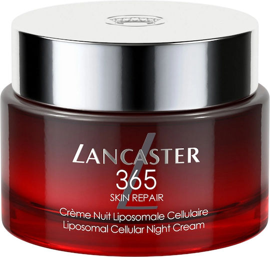 Lancaster 365 Skin Repair 24ωρη Κρέμα Προσώπου Νυκτός για Ενυδάτωση & Αντιγήρανση 50ml