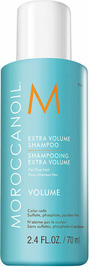 Moroccanoil Extra Volume Шампоан Натрупване На Маса И Блясък За Всички Типове Коса 70мл