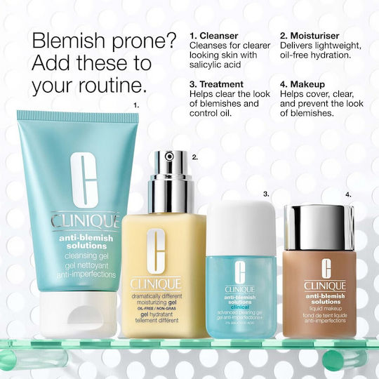 Clinique Anti-Blemish Solutions Clinical Clearing Gel Față pentru Ten Acneic 20ml