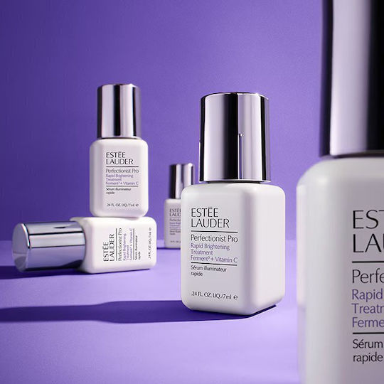 Estee Lauder Perfectionist Pro Rapid Brightening Treatment Serum With Ferment³ Anti-aging Serum Face with Vitamin C & Hyaluronic Acid 30ml