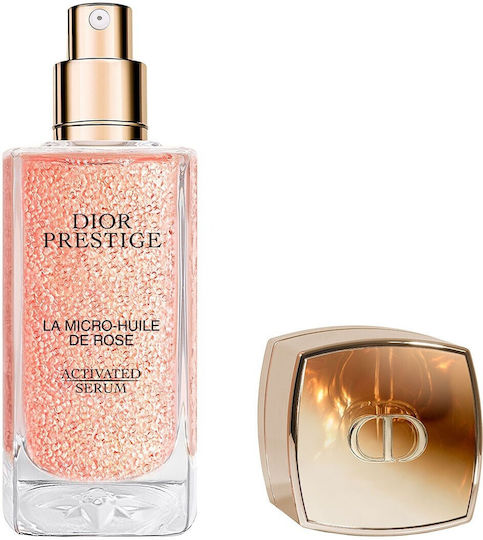 Dior Prestige La Micro-huile De Rose Moisturizing & Anti-aging Serum Face with Peptides & Hyaluronic Acid for Radiance 30ml
