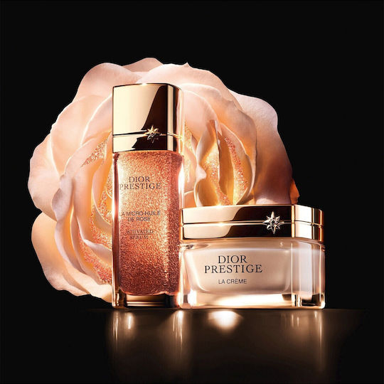 Dior Prestige La Micro-huile De Rose Moisturizing & Anti-aging Serum Face with Peptides & Hyaluronic Acid for Radiance 50ml