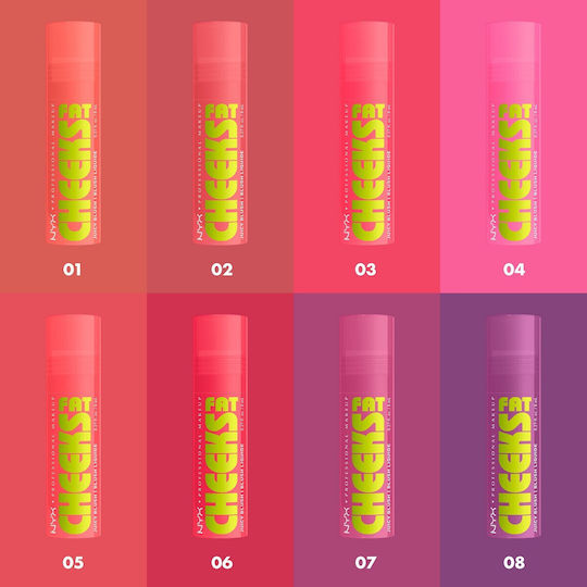 NYX Professional Makeup Cheeks Flüssiges Rouge Guava Gush 8ml