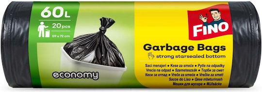 Fino Торби за смет Капацитет 60л 72x59см 20 броя