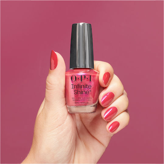 OPI Infinite Shine Гланцов Дълготраен Лак За Нокти Strawberry Margarita 15ml