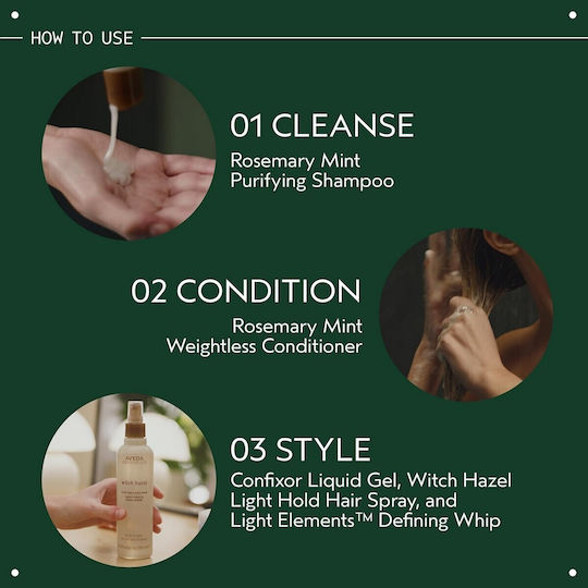 Aveda Rosemary Mint Weightless Conditioner Όγκου για Όλους τους Τύπους Μαλλιών 250ml