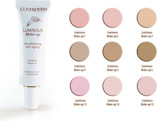 Coverderm Luminous Make Up SPF15 13 30ml