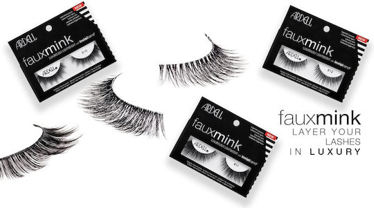 Ardell Faux Mink Μαγνητικές Βλεφαρίδες 811 Μαύρες