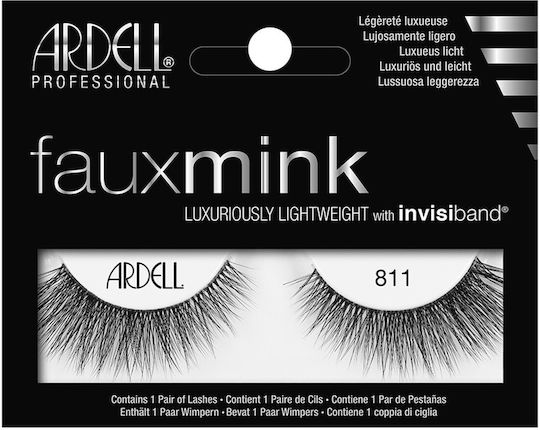 Ardell Faux Mink Μαγνητικές Βλεφαρίδες 811 Μαύρες