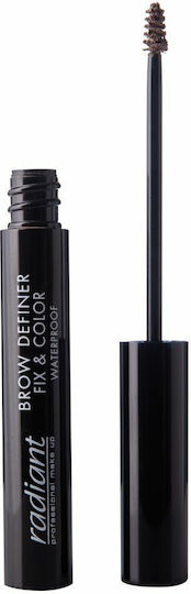 Radiant Definer Fix & Farbe Wasserdichte Augenbrauen-Make-up Mascara 01A Blond 5ml