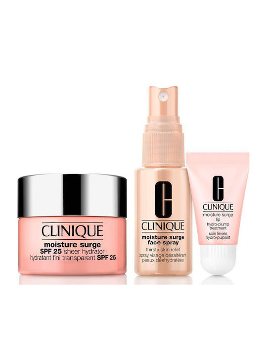 Clinique Moisture Surge Комплект За Грижа За Хидратация 3 Броя
