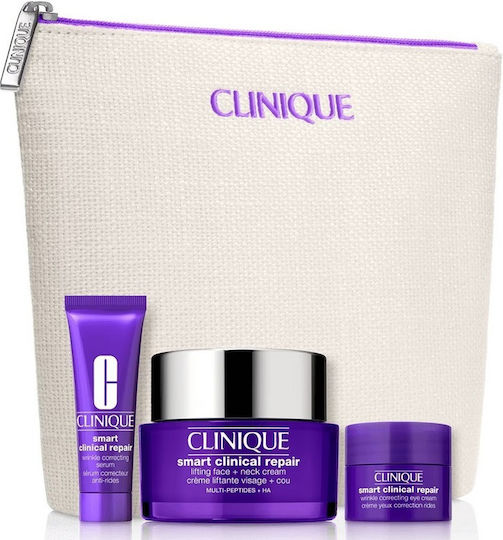 Clinique Lift+Smooth Routine Σετ Περιποίησης για Αντιγήρανση & Σύσφιξη 4τμχ