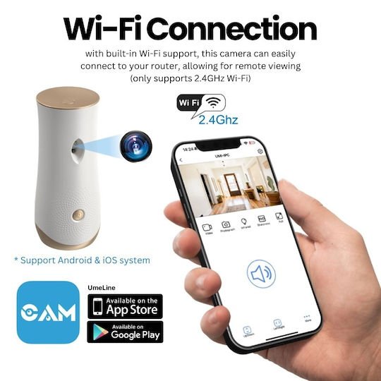 Cameră Ascunsă Aromatică Iuni Ip77 Wi-fi Full Hd 32gb Vizualizare Live Pe Telefon