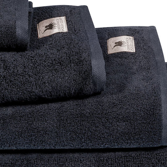 Greenwich Polo Club Bath Towel 80x160cm Black Weight 460gr/m²