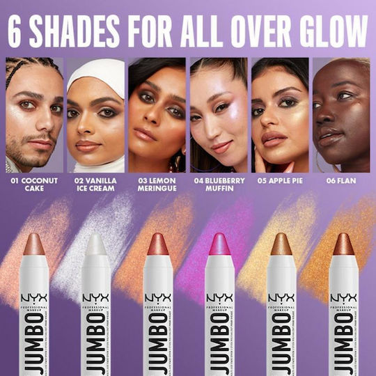 NYX Professional Makeup Jumbo Multi-Use Face Stick 03 Lemon Meringue 2.7гр