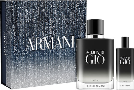 Giorgio Armani Acqua Di Gio Ανδρικό Σετ με Eau de Parfum 2τμχ