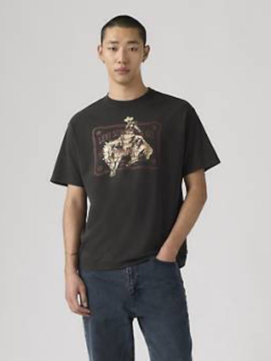 Vintage Fit T-shirt Black 873730401