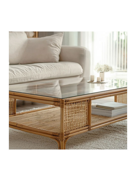 Tulup Round Transparent Glass Table Surface 60x60cm 010010820090100000000
