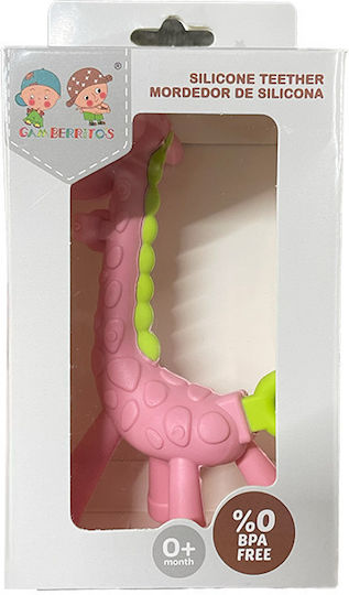 Gamberritos Kids Teether Ring for Teething from Silicone for 6 Months+