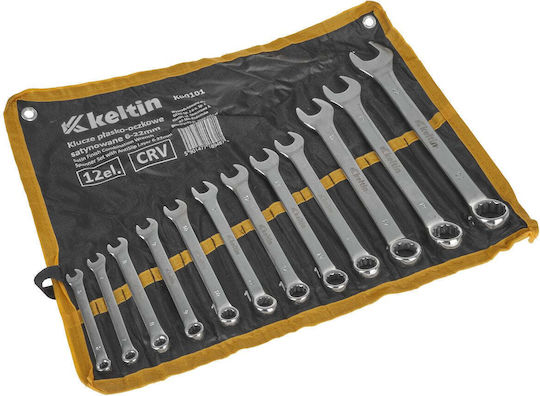 Set German Polygon Wrenches Keys 6-22mm 12 Pieces Keltin