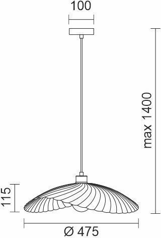 Spot Light Κρεμαστό Φωτιστικό Μαύρο Spot Light Κρεμαστό Φωτιστικό Μαύρο