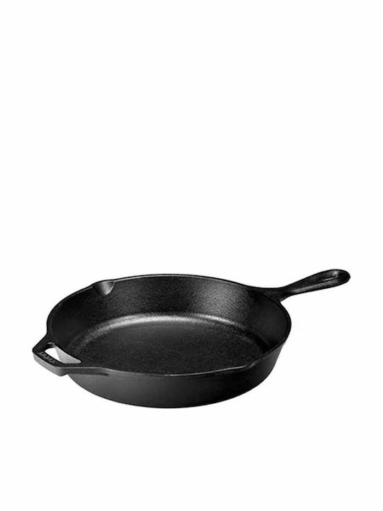 Lodge Collection Τηγάνι από Μαντέμι με Καπάκι με Αντικολλητική Επίστρωση 26cm