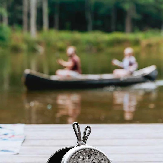 Lodge Wanderlust Series Двоен Тиган от Чугун с Капак с Керамично Покритие 26cm