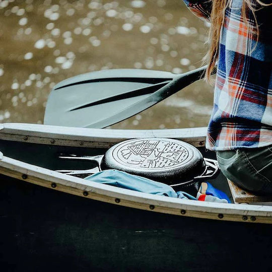 Lodge Wanderlust Series Двоен Тиган от Чугун с Капак с Керамично Покритие 26cm