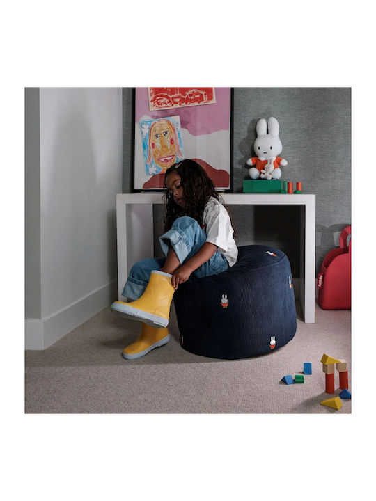 Детски Барбарон Point Cord X Miffy Син 50x35см