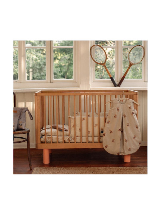 La Millou Fitted Beige Baby Sheets 140x70cm