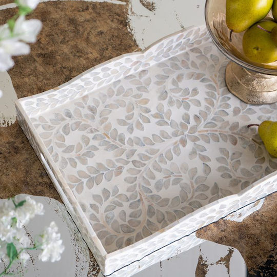 Artekko Decorative Wooden Tray 45x30x6cm